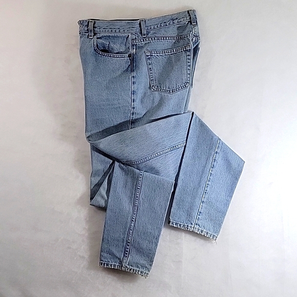 Gap Blue Classic Fit Tall Faded Slightly Stressed Jeans Size 12 Long - Picture 1 of 10
